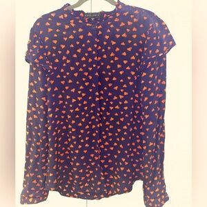 Sanctuary Heart Blouse Medium Pre-owned